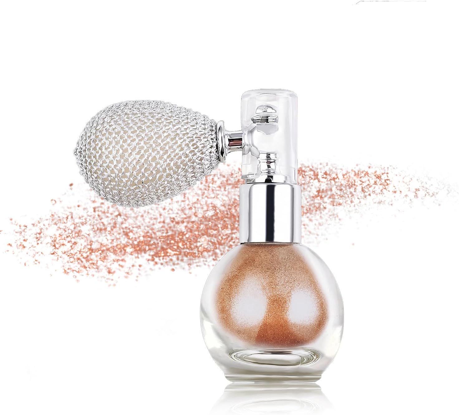 Spray iluminator cu particule aurii